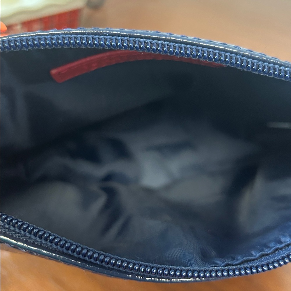 Tommy Hilfiger Navy Patent Wristlet Clutch - Women Bags - Picture 5 of 7